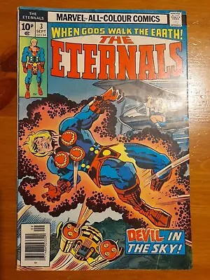 Buy Eternals #3 Sept 1976 Good/VGC 3.0 1st Appearance Of Sirsi • 9.99£