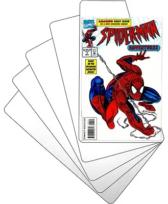Buy (300) Comic Book Bin Index Divider Cards - Sloped 7 X12  - White Eco 20mil Thick • 233.23£