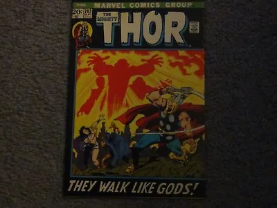 Buy Thor Issue #203  They Walk Like Gods!  Sept.1972  Marvel Comics • 17.64£