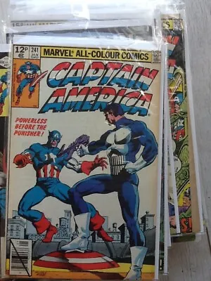 Buy Captain America #241 Comic Nm Punisher Miller Cover January 1980 • 200£