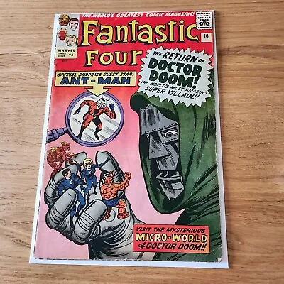Buy Fantastic Four #16 - Vg + • 360£