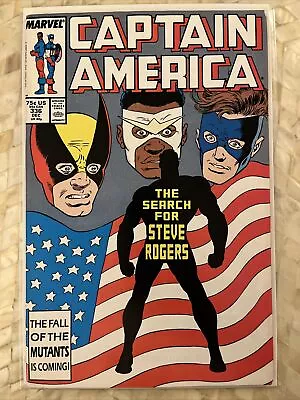 Buy Captain America 336 • KEY Steve Rogers Becomes The Captain 1st Brother Nature • 7.09£