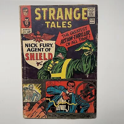 Buy Strange Tales #135 1965 Nick Fury Agent Of Shield • 55.31£