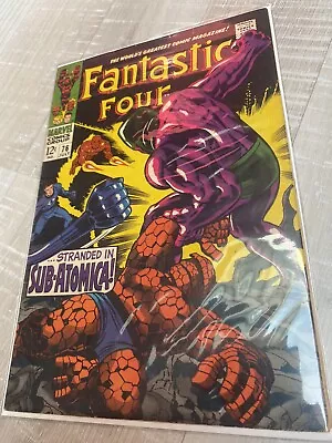 Buy 1968 Fantastic Four Vol.1 #76 2nd App Psycho Mann US Marvel Comics • 21.52£