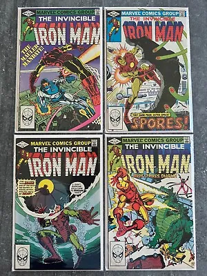 Buy Iron Man #156-159 | 1st App Of Mauler | Diablo | FN- To VF- | B&B (Marvel 1982) • 5£