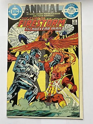 Buy FURY OF FIRESTORM THE NUCLEAR MAN ANNUAL #1 DC Comics 1983 VF/NM • 4.95£