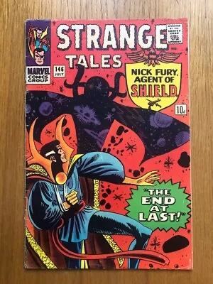 Buy Marvel Comics Strange Tales 146 VG+ 4.5  1966  1st Appearance Of A.I.M End Last • 20£