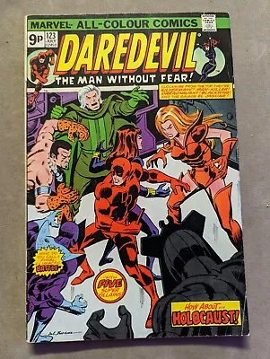 Buy Daredevil #123, Marvel Comics, 1st Jackhammer, 1975, FREE UK POSTAGE • 18.99£