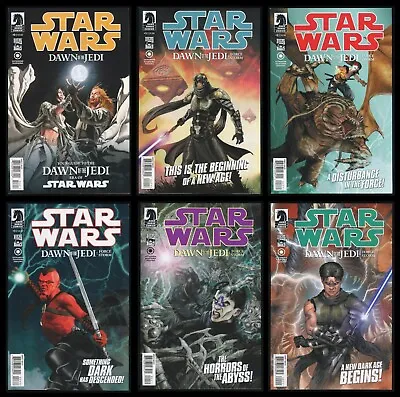 Buy Star Wars Dawn Of The Jedi Force Storm Comic Set 0-1-2-3-4-5 Lot 1st Printings • 630.20£