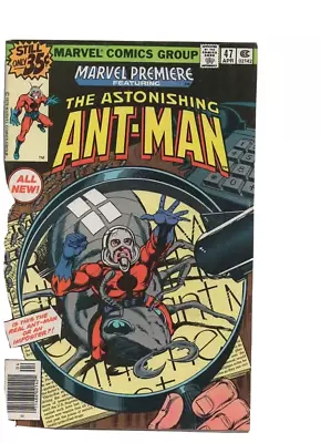 Buy Marvel Premiere #47 VG/Fine 1979  Marvel 1st Scott Lang As Ant Man   • 90.13£