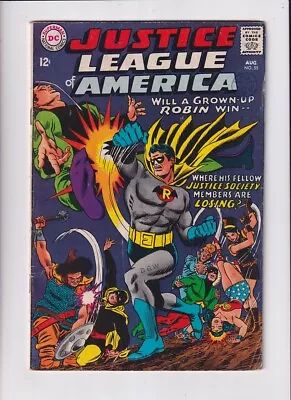 Buy Justice League Of America (1960) #  55 (5.0-VGF) (664091) Grown-Up Robin 1967 • 22.50£