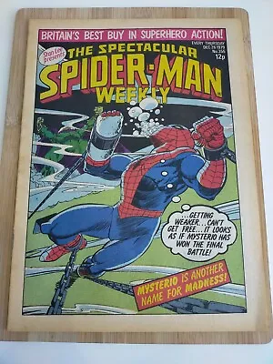 Buy Stan Lee Present Spiderman Comic Dec 26 No #355 MARVEL Vintage Magazine 1979 • 5£