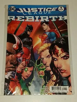 Buy Justice League Rebirth #1 Vf (8.0 Or Better) September 2016 Dc Comics • 2.58£
