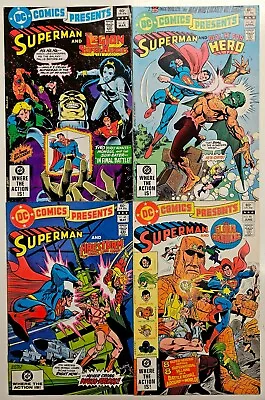 Buy DC Comics Presents Bronze Age Lot 4 Key Books Issues 43 44 45 46 Superman VG • 0.99£