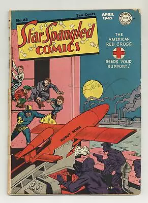 Buy Star Spangled Comics #43 FR 1.0 1945 • 146.81£