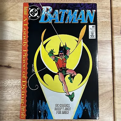 Buy BATMAN #442 High Grade 1ST TIM DRAKE AS ROBIN 1989 • 7.91£