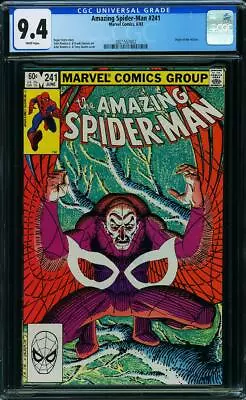 Buy AMAZING SPIDER-MAN  #241   CGC NM9.4  The VULTURE!  White Pages   3921557002 • 48.99£