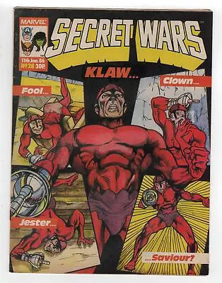 Buy 1985 Marvel Super Heroes Secret Wars #12 Great Klaw Cover Beyonder Key Rare Uk • 31.97£
