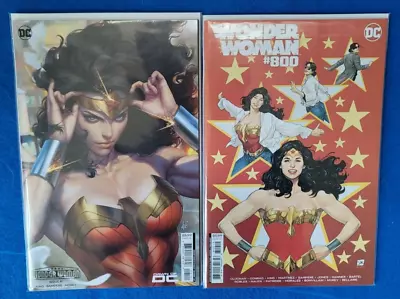 Buy WONDER WOMAN #1 Marvel Comics 2023 Wonder Woman #800 Tom King Set Of 2 Artgerm • 16.05£