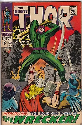 Buy Thor 148 - 1968 - 1st Wrecker - Kirby - Fine + REDUCED PRICE • 34.99£