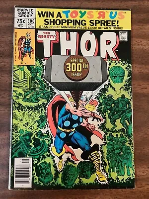 Buy The Mighty Thor #300 Marvel Comics 1980 Bronze Age Origin Of Odin • 8.01£