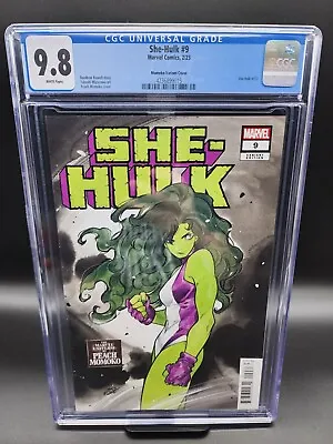 Buy 2023 Marvel - She-Hulk 9 - Peach Momoko Variant - CGC 9.8 • 98.70£