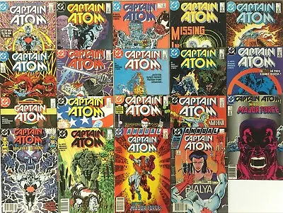 Buy Captain Atom 1987 DC Comics 19 Comic Lot # 1 To 17 + Annual #1 2 VF/VF+ Grade • 15.83£