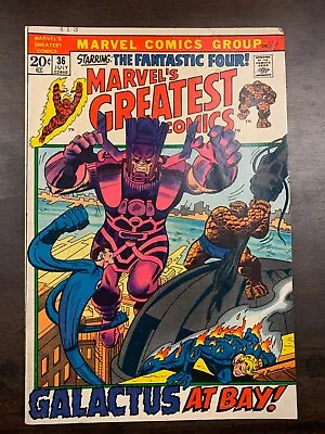 Buy Marvel's Greatest Comics  #36  (marvel Comics) 1976 Vg/ Fn • 13.50£