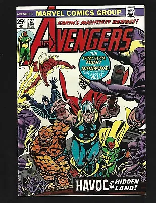 Buy Avengers #127 VF- Kane Buscema Fantastic Four Inhumans Ultron-7 Agatha Harkness • 15.77£