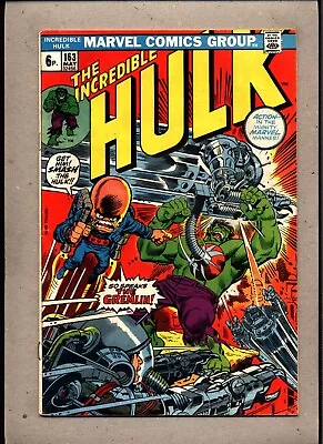 Buy Incredible Hulk #163_may 1973_vf Minus_ So Speaks The Gremlin _bronze Age Uk! • 0.99£