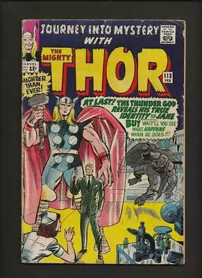 Buy Thor Journey Into Mystery #113 VG 4.0 High Res Scans* • 52.04£