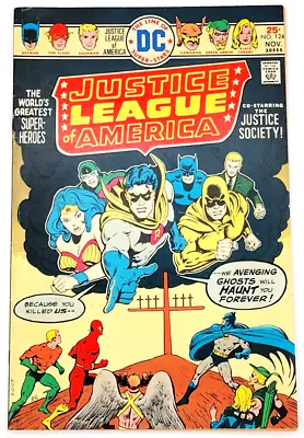Buy Justice League Of America #124 (1972) / Vf- / Justice Society Batman Aquaman • 15.73£