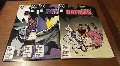 Buy Batman (1987) Year One Complete Run Set 404 405 406 407 404-407 DC Comics • 35.33£