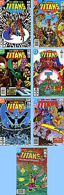 Buy NEW TEEN TITANS #s 27-33 VG-VF 1983 Wolfman Perez DC COMICS *ShipsFree W/$35 Com • 10.24£