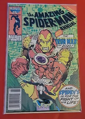 Buy Amazing Spider-Man 1985 Annual #20 -Newsstand Variant High Grade Copy • 8.39£