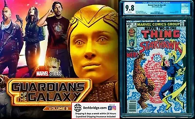 Buy MARVEL TWO IN ONE 61 CGC 9.8 NEWSSTAND WHITE PAGES💎 GUARDIANS OF THE GALAXY 1st • 140.75£