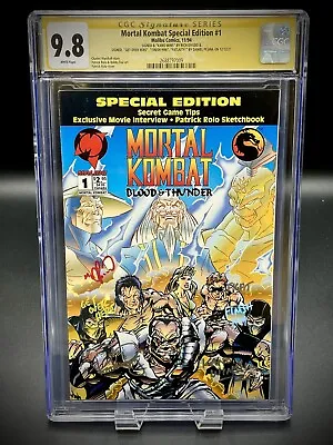 Buy Mortal Kombat Special Edition 1 Cgc 9.8 6xss Signed By The Og Characters Rare! • 537.74£