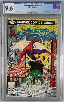 Buy Amazing Spider-man 212 (1961) Cgc 9.6 First Appearance Hydro-man (slab Grade) • 150.08£