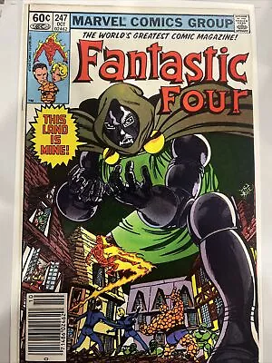 Buy The Fantastic Four #247/Bronze Age Marvel Comic Book/1st Kristoff Vernard/VF • 23.71£