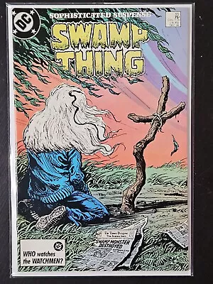 Buy Saga Of The SWAMP THING #55 VF/NM ~ DC Comics 1986 Alan Moore ~ BATMAN COMBINE • 5.53£