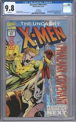 Buy Uncanny X-Men #317 (1994) CGC 9.8  White Pgs - 1st Appearance Blink • 79.15£