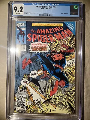 Buy Amazing Spider-Man #364 CGC 9.2 (1992) - Shocker • 47.20£