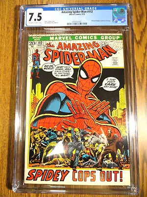 Buy Amazing Spider-man #112 Romita Cover Key CGC 7.5 VF- Doc Ock 1st Print Marvel • 126.38£