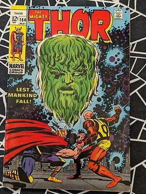 Buy Thor #164 Comic Book  3rd Cameo App Warlock And Origin HIM • 19.95£