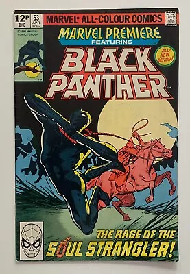 Buy Marvel Premiere #53 Black Panther (Marvel 1980) FN Bronze Age Issue • 18.75£