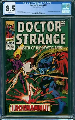 Buy Doctor Strange #172 Cgc 8.5 Wp Dormammu & Eternity App. Marvel Comics 1968 • 174.58£