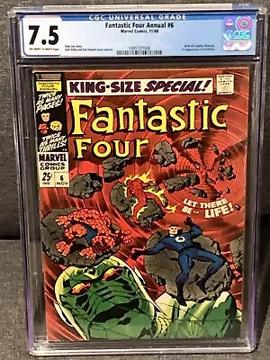 Buy Fantastic Four Annual #6 Cgc 7.5 • 329.65£