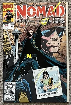 Buy Nomad #1 (1992 Marvel Comics) 1st App. Andrea Sterman, Captain America, VF+ • 1£
