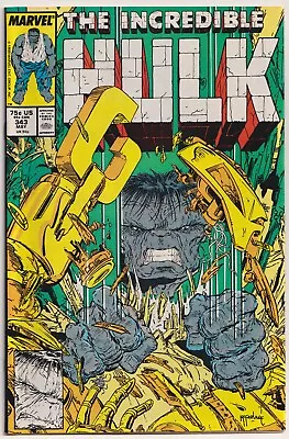 Buy Incredible Hulk 343 NM 9.4 Marvel 1988 Redeemer Todd McFarlane • 23.72£