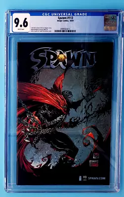 Buy 🩸spawn #113 Cgc 9.6🩸mcfarlane Capullo Cover🩸great Addition Comic Collection🩸 • 47.79£